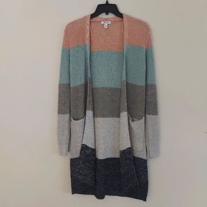 Women's nine west long Cardigan size XS